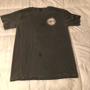 THRIFTED T SHIRT SHORT SLEEVE has several stains
